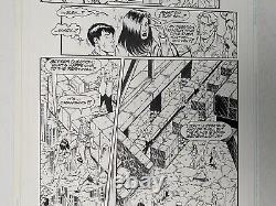 Original Comic Art Splash Page DC Flash Issue 162 Page 7