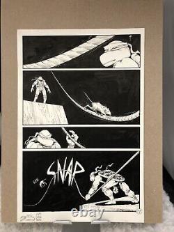 Original Comic Art TMNT Jim Lawson