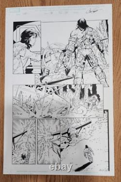 Original Comic Art -X-Men Forever 2 Page 10 Issue 8 Cory Hamscher