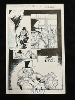 Original Comic Book Art, Batman Arkham Knight Issue 2 Artist Viktor Bogdanovic