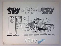 Original Comic Book Art (EC, 1963) SPY VS. SPY Mad Magazine #83 Antonio Prohias