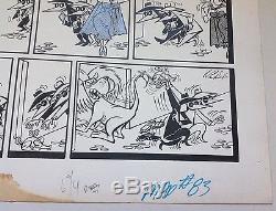 Original Comic Book Art (EC, 1963) SPY VS. SPY Mad Magazine #83 Antonio Prohias