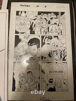 Original Comic Book Art Page Lot And More Marvel Spider Man Wolverine Punisher