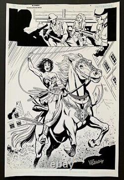 Original Digital Art SENSATIONAL WONDER WOMAN SPECIAL #1, pg. 5 by ML SANAPO