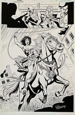 Original Digital Art SENSATIONAL WONDER WOMAN SPECIAL #1, pg. 5 by ML SANAPO