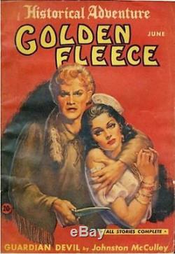 Original MARGARET BRUNDAGE Pulp Cover Art for Golden Fleece June 1939 20 x 16