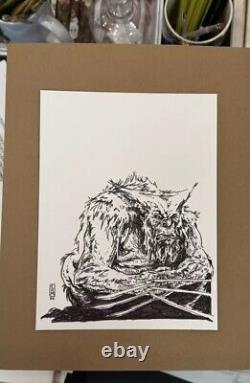 Original Pen And Ink Comic Art Wolverine