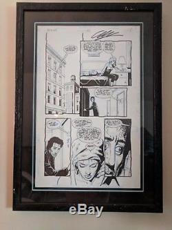 Original Preacher Comic Art Issue 6 Page 3 Steve Dillon Garth Ennis Tulip AMC