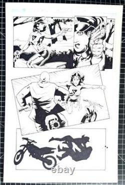 Original Published Jake Minor Moonstone Lady Action #0, Pg 15