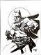 Original Red Son Batman Sketch Art 9x12 By Dave Johnson