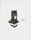 Original Signed Jae Lee Dc Comics Art Sketch Batman The Dark Knight