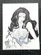 Original Signed Joe Benitez Wonder Woman Marker Commission 11x14 Amazing