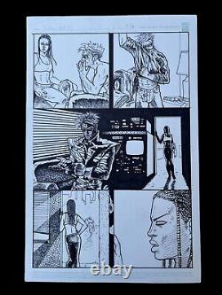 Original Underground Comic Book Storyboard Art Walking Dead creator Tony Moore
