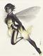 Original, Art, Mario Chavez, Pinup, Comics, 11x14 Inch, The Wasp, Avengers, Sexy