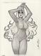 Original, Art, Mario Chavez, Pinup, Comics, 9x12 Inch, Sexy