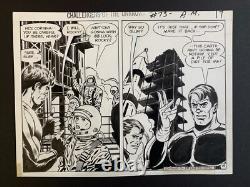 Original comic art CHALLENGERS OF THE UNKNOWN #73, pg. 15, GEORGE TUSKA art