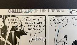 Original comic art CHALLENGERS OF THE UNKNOWN #73, pg. 15, GEORGE TUSKA art