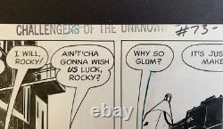Original comic art CHALLENGERS OF THE UNKNOWN #73, pg. 15, GEORGE TUSKA art