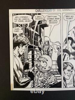 Original comic art CHALLENGERS OF THE UNKNOWN #73, pg. 15, GEORGE TUSKA art