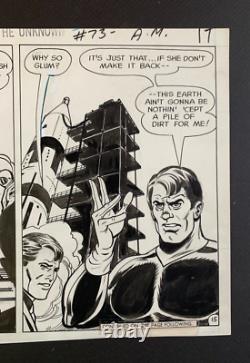 Original comic art CHALLENGERS OF THE UNKNOWN #73, pg. 15, GEORGE TUSKA art