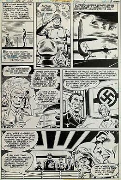 Original comic art MEN OF WAR #21, page 5, DICK AYERS & ROMEO TANGHAL