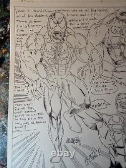 Original comic art page Big Dawg the Enforcer Page 5 9×12 in
