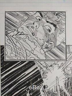 Original comic art page John Romita Jr. Spiderman