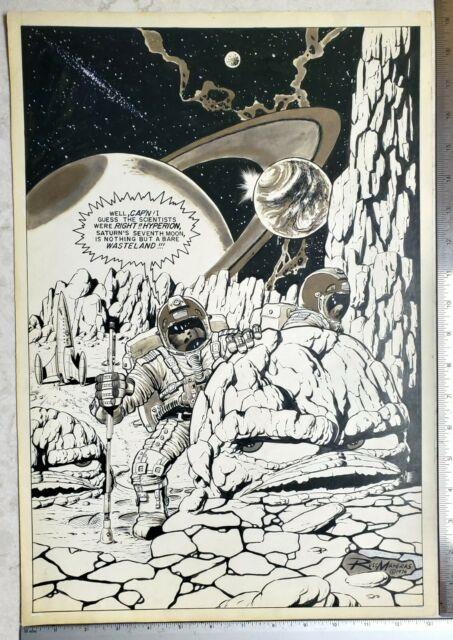 Original Cover Art For The Buyer's Guide For Comic Fandom #144, Aug. 20, 1976