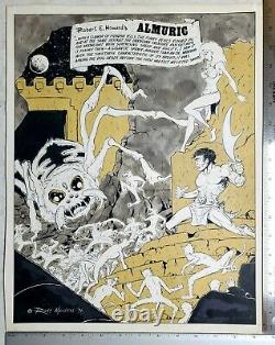Original cover art for The Buyer's Guide for Comic Fandom #166, Jan. 21, 1977