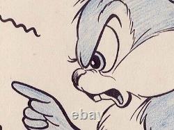 Original hand drawn Walt Disney Art from Golden Age