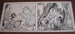 Original hand drawn Walt Disney Art from Golden Age