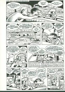 PETER BAGGE original art HATE annual #2 p 5 BUDDY