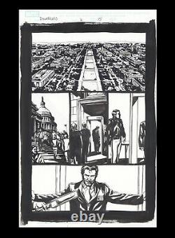 POWERLESS ORIGINAL COMIC ART by MICHAEL GAYDOS- MARVEL COMICS LOGAN