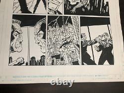 PP SPIDERMAN #96 ORIGINAL Signed Scott Hanna COMIC ART PAGE 19-1990s