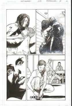 Pandemica #3 pg 2 Original Art Alex Sanchez bestselling author Jonathan Maberry