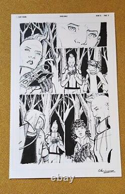 Paper Girls #15 pg. 11 Original Art Cliff Chiang signed