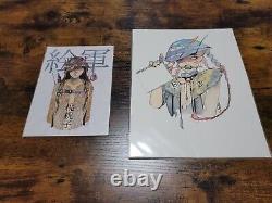 Peach Momoko Original Art & Kaigun Girls Sketchbook 2017 Tokyo Comic Con Sketch
