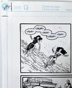 Phil Jimenez Wonder Woman Original Comic Art Page! Wonder Woman #168 2001