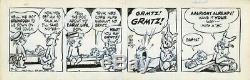 Pogo by Walt Kelly 4 Original Daily Strips! 6/21/65