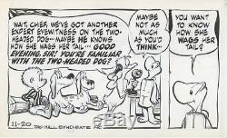 Pogo by Walt Kelly Original Daily Comic Strip 11-20-1965