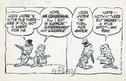 Pogo by Walt Kelly Original Daily Comic Strips (2) 1/29, 1/30 1960