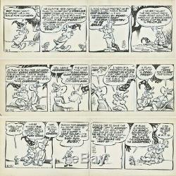 Pogo by Walt Kelly Three Original Daily Strips! 8/1/58