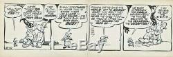Pogo by Walt Kelly Three Original Daily Strips! 8/1/58