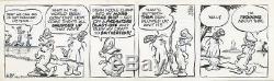 Pogo by Walt Kelly Two Original Daily Comic Strips June 1966