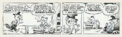 Pogo by Walt Kelly Two Original Daily Strips! 8/7/1967, 8/8/67
