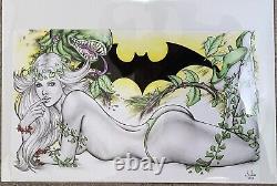 Poison Ivy Batman Original Art by Fabio