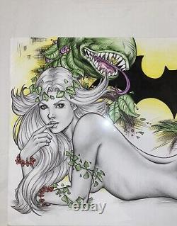 Poison Ivy Batman Original Art by Fabio