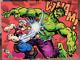Popeye Vs. The Hulk Funny Cartoon Marvel Painting Papa Pop Art Gallery