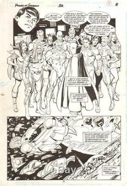 Power of SHAZAM! #32 p. 8 Superman Martian Manhunter Supergirl 1999 Jerry Ordway