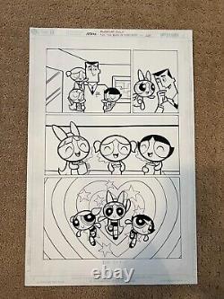 Powerpuff Girls Issue 24 Page 22 Original Comic Art Page Chris Cook Mike DeCarlo